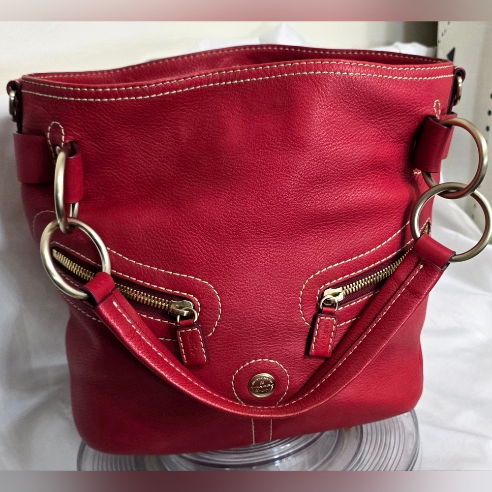 Lancel Paris Leather Tote